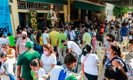 “Venimos sin miedo”: fieles desafían al Covid en día de San Judas Tadeo