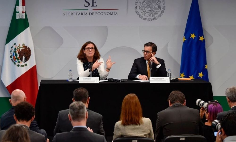 México celebra su nuevo tratado con la Unión Europea