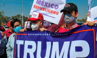 Simpatizantes republicanos arman ‘rally’ en favor de Trump en México