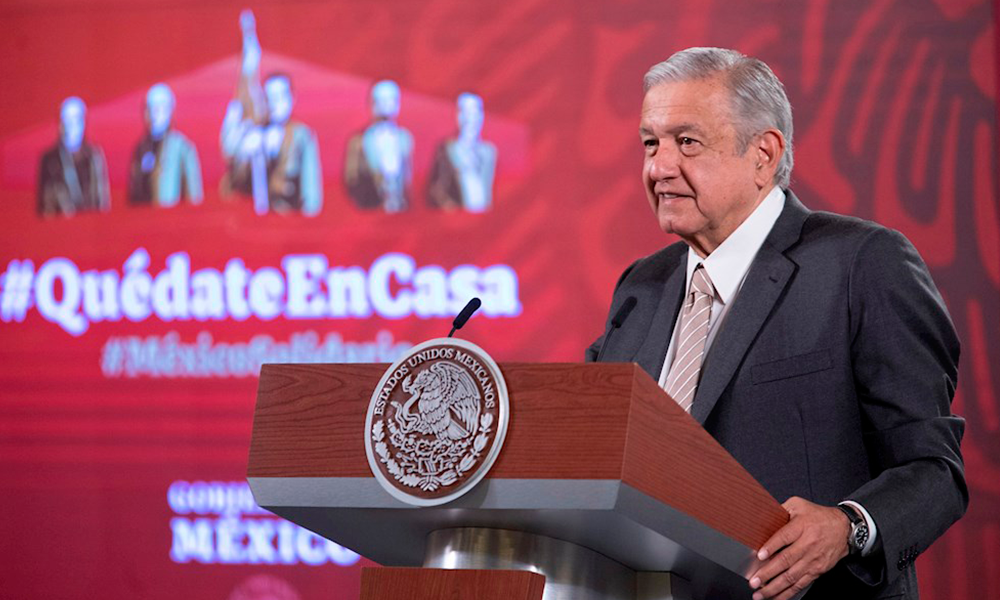 Presidente Andrés Manuel López Obrador. 
