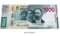 Presentan el nuevo billete de 1,000 pesos