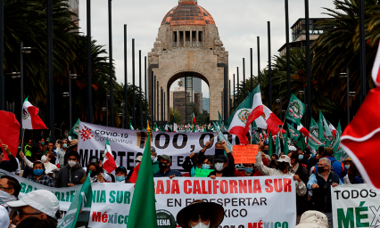 FRENAAA se manifiesta de nuevo en CDMX