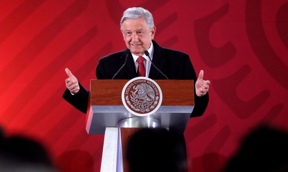 López Obrador defendió la gestión de la pandemia en México.