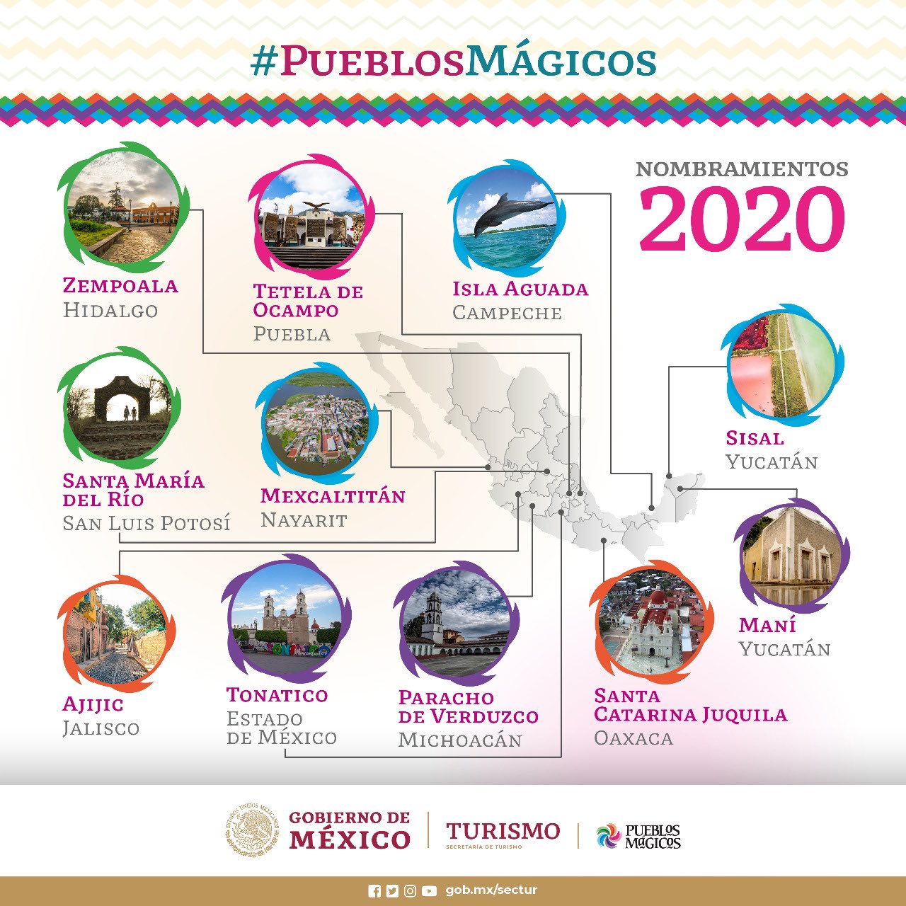 Estos son los nuevo 11 pueblos mágicos; uno está en Puebla