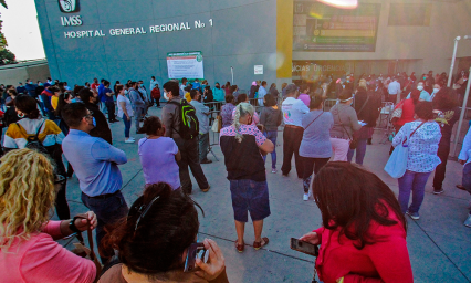 México registra 5,996 nuevos contagios y 429 decesos por covid-19