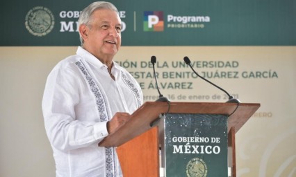 AMLO atribuye obtención de vacuna a buenas relaciones exteriores