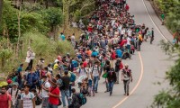 Vigilan frontera de México ante posible arribo de migrantes de Honduras