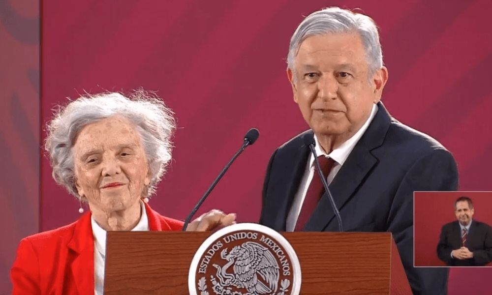 Elena Poniatowska reaviva polémica sobre “mañaneras” de López Obrador
