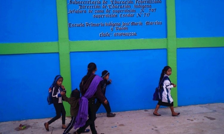 Las clases presenciales siguen en Chiapas pese al repunte de Covid-19