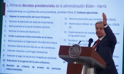 No hace falta otra llamada con Biden, coincidimos con lo que él plantea: AMLO