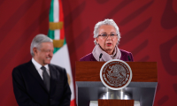 López Obrador está bien y fuerte tras contraer coronavirus, dice Olga Sánchez