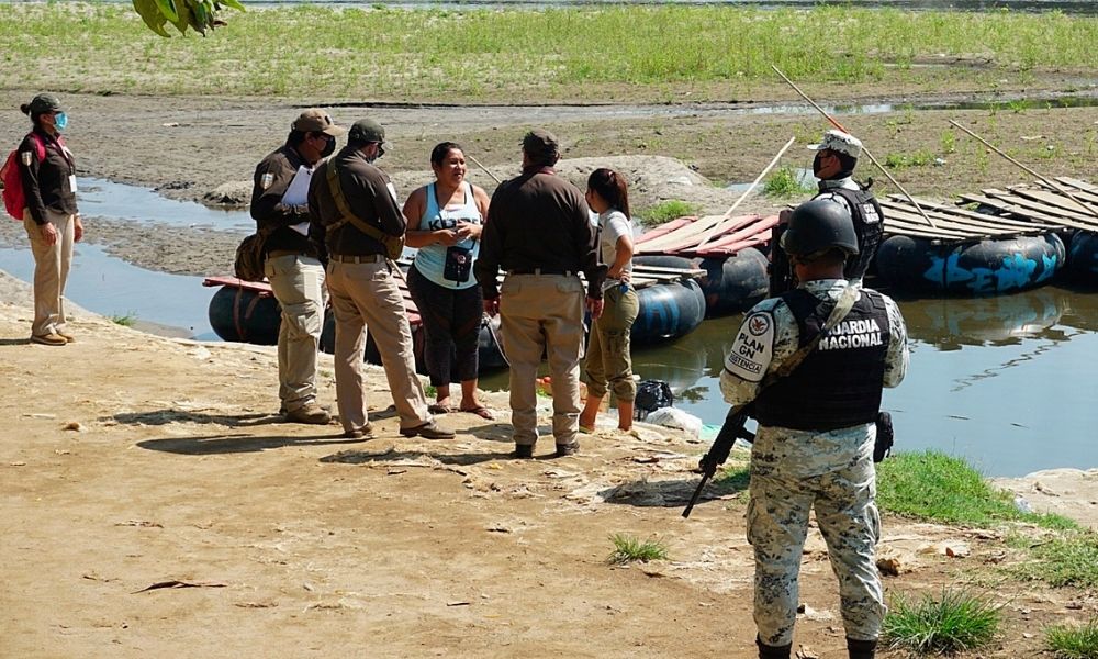 México y Guatemala cooperan en operativo migratorio 
