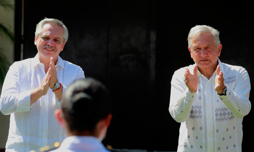 López Obrador desea pronta recuperación al presidente de Argentina