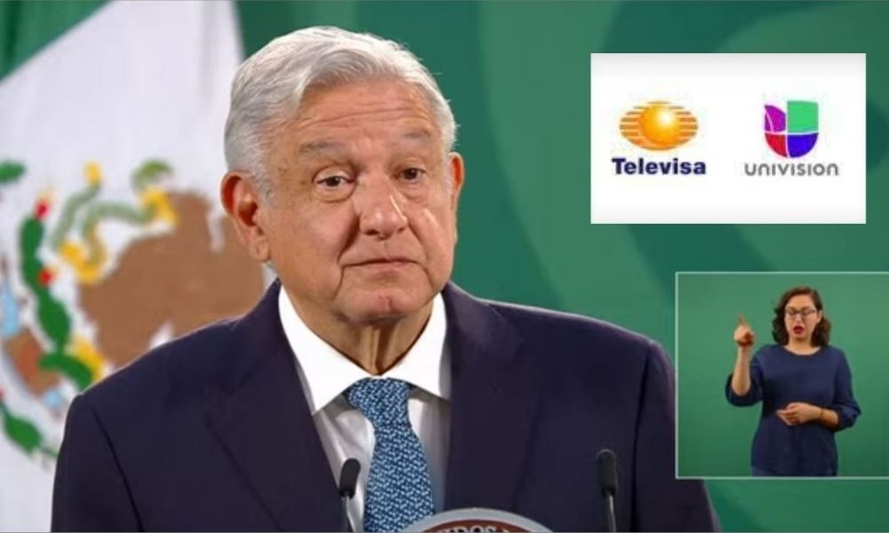 AMLO ve con “buenos ojos” la fusión de Televisa y Univision