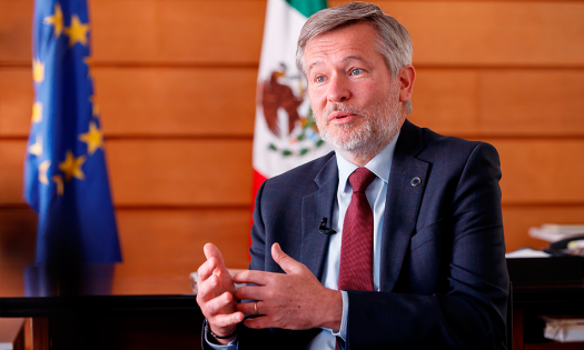 Embajador de UE admite preocupación empresarial por reformas de AMLO 