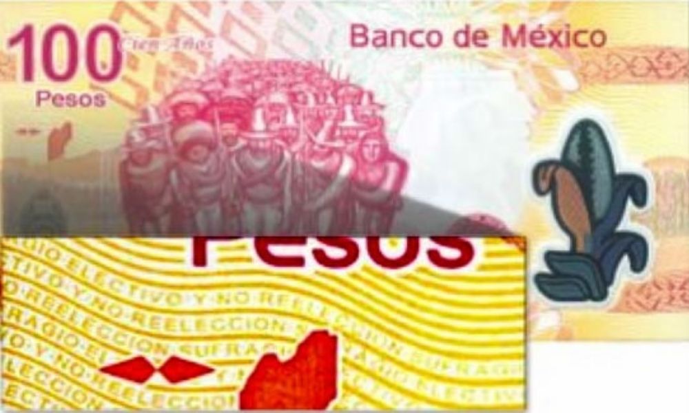 Aumenta precio del billete de 100 pesos por error de impresión