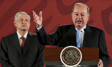 AMLO destaca que Carlos Slim es un empresario con dimensión social