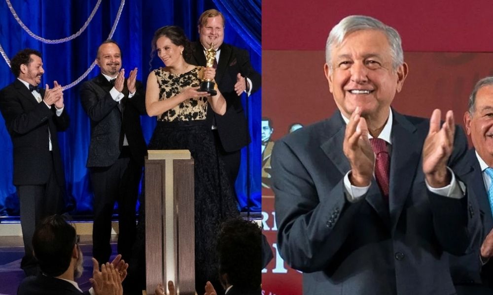 AMLO felicita a los mexicanos ganadores del Óscar a mejor sonido