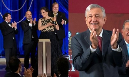 AMLO felicita a los mexicanos ganadores del &Oacute;scar a mejor sonido