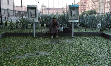 Prometen reparar daños del Templo Mayor tras granizada