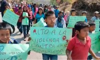En el Día del Niño, menores de Guerrero marchan contra la violencia 