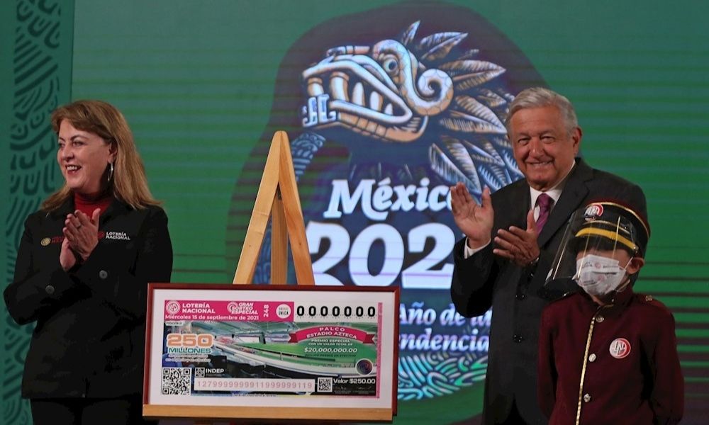 El Gobierno de México sorteará un palco en el Estadio Azteca