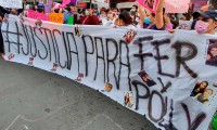 Protestan en CDMX para exigir justicia para Fer y Polly, atropelladas en Iztacalco 