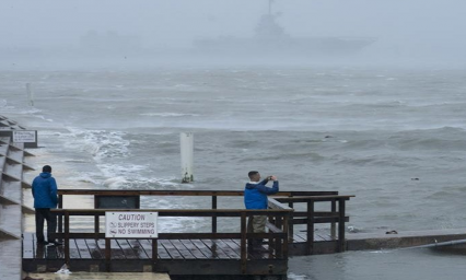 Tormenta tropical Claudette toca tierra en la costa norte del Golfo de México