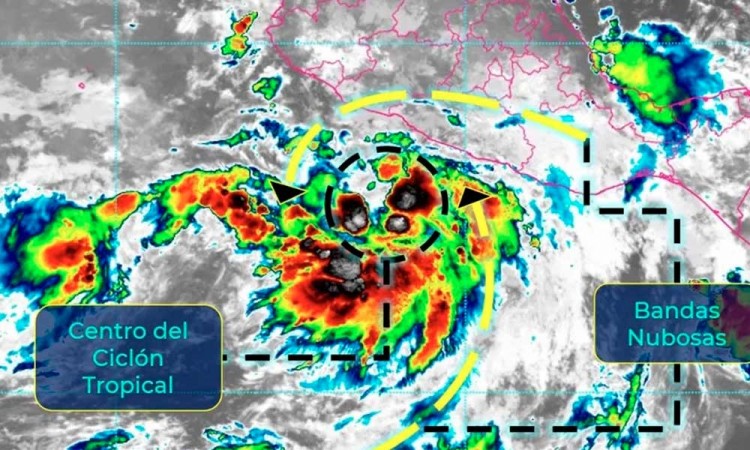 Tormenta tropical Enrique se forma en costas del Pacífico, afectará a Colima, Michoacán y Guerrero