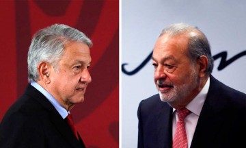 "Va a pagar todo" dice AMLO sobre la reparación de la línea 12 del metro que cubrirá Carlos Slim 