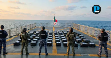 En la presente administraci&oacute;n, suman m&aacute;s de 60 toneladas de esta droga aseguradas en mares mexicanos