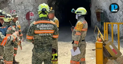M&aacute;s de 300 rescatistas buscan a mineros atrapados en Sinaloa