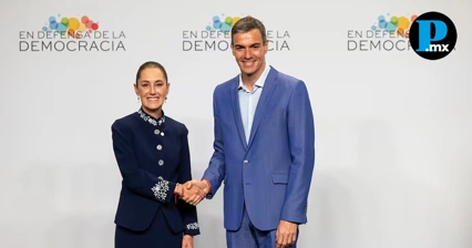 &iquest;Qu&eacute; acordaron en Barcelona Sheinbaum y S&aacute;nchez sobre la Conquista?