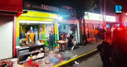 Cinco heridos tras ataque en taquer&iacute;a de CDMX; hay un menor detenido