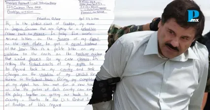 Joaqu&iacute;n &ldquo;El Chapo&rdquo; Guzm&aacute;n solicit&oacute; su extradici&oacute;n a M&eacute;xico mediante una carta enviada a un tribunal federal en Nueva York.