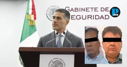 El secretario Omar Garc&iacute;a Harfuch anunci&oacute; la captura de seis funcionarios en Morelos y el congelamiento de 32 cuentas como parte de la Operaci&oacute;n Enjambre.