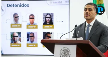Omar Garc&iacute;a Harfuch confirm&oacute; la captura de 85 funcionarios y exfuncionarios, incluidos seis alcaldes en funciones, como parte de la estrategia de cero impunidad.