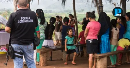 Representantes ind&iacute;genas y colectivos respaldaron a la Guardia Comunal de Santa Mar&iacute;a Ostula, denunciando agresiones en la Costa-Sierra de Michoac&aacute;n.