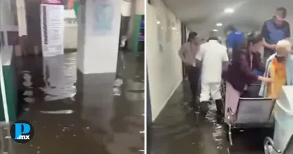 IMSS confirma inundaci&oacute;n temporal en hospital psiqui&aacute;trico ubicado en Tlalpan 