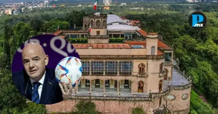Castillo de Chapultepec, donde se realiz&oacute; la cena privada de la FIFA que deriv&oacute; en la denuncia presentada ante la FGR por investigadores del INAH.