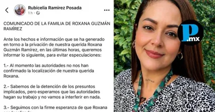 Colectivos de periodistas y defensores de derechos humanos respaldaron la exigencia de la familia para frenar la difusi&oacute;n de rumores en torno a la comunicadora.