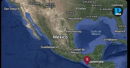 Emiten alerta de tsunami en Chiapas luego del sismo de magnitud 7.4