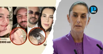 Josefina Rodr&iacute;guez e Iv&aacute;n Garc&iacute;a Ju&aacute;rez aparecen en fotograf&iacute;as con art&iacute;culos de lujo que fueron documentados por Reforma.