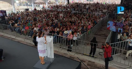 Sheinbaum lleva su informe a 10 estados; reportan 152 mil asistentes