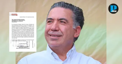 Morena formaliza salida de Enrique Inzunza de su bancada