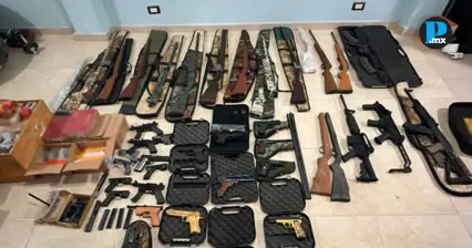 Cateos en Puebla y CDMX dejan cuatro detenidos; aseguran armas de fabricaci&oacute;n ilegal
