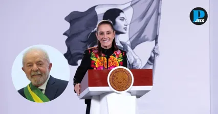 Sheinbaum celebra triunfo de Lula da Silva frente a la derecha en Brasil