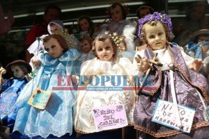 Atiborran calles por Niños Jesús