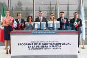 Ayuntamiento y Unesco trabajan por la educación en Puebla
