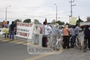 Protestan por nuevo reglamento de tránsito